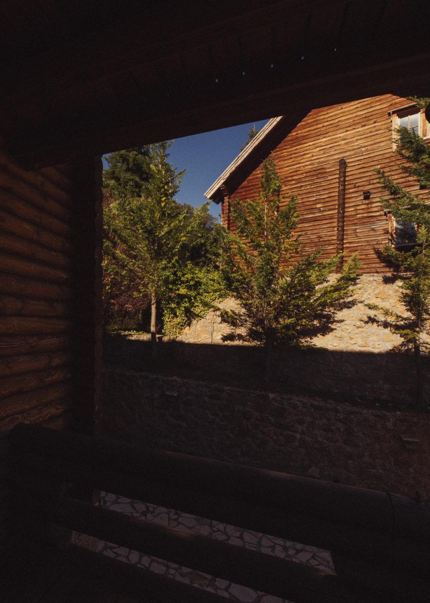 Paradise Chalet Ano Trikala Exteriör bild