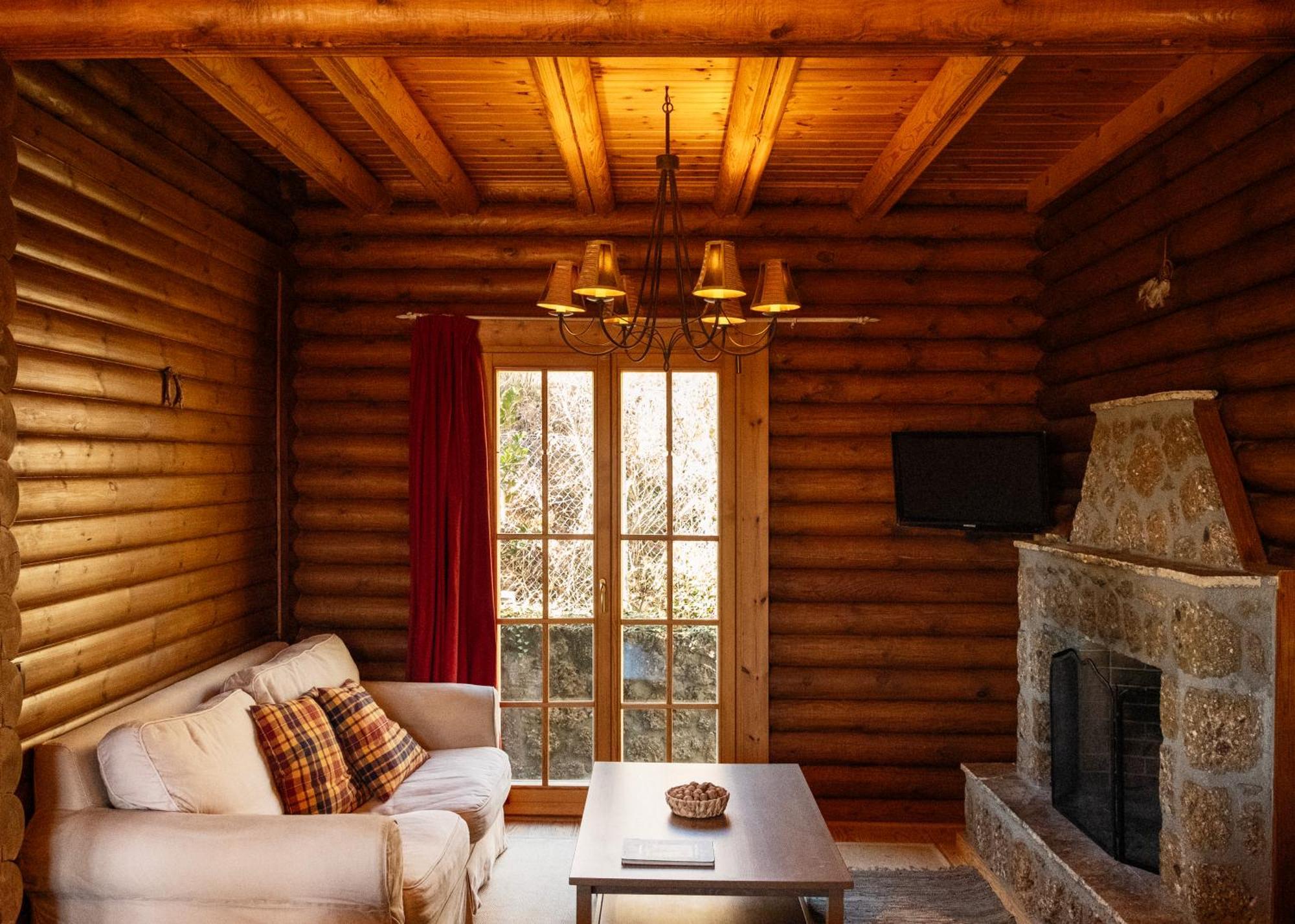 Paradise Chalet Ano Trikala Exteriör bild