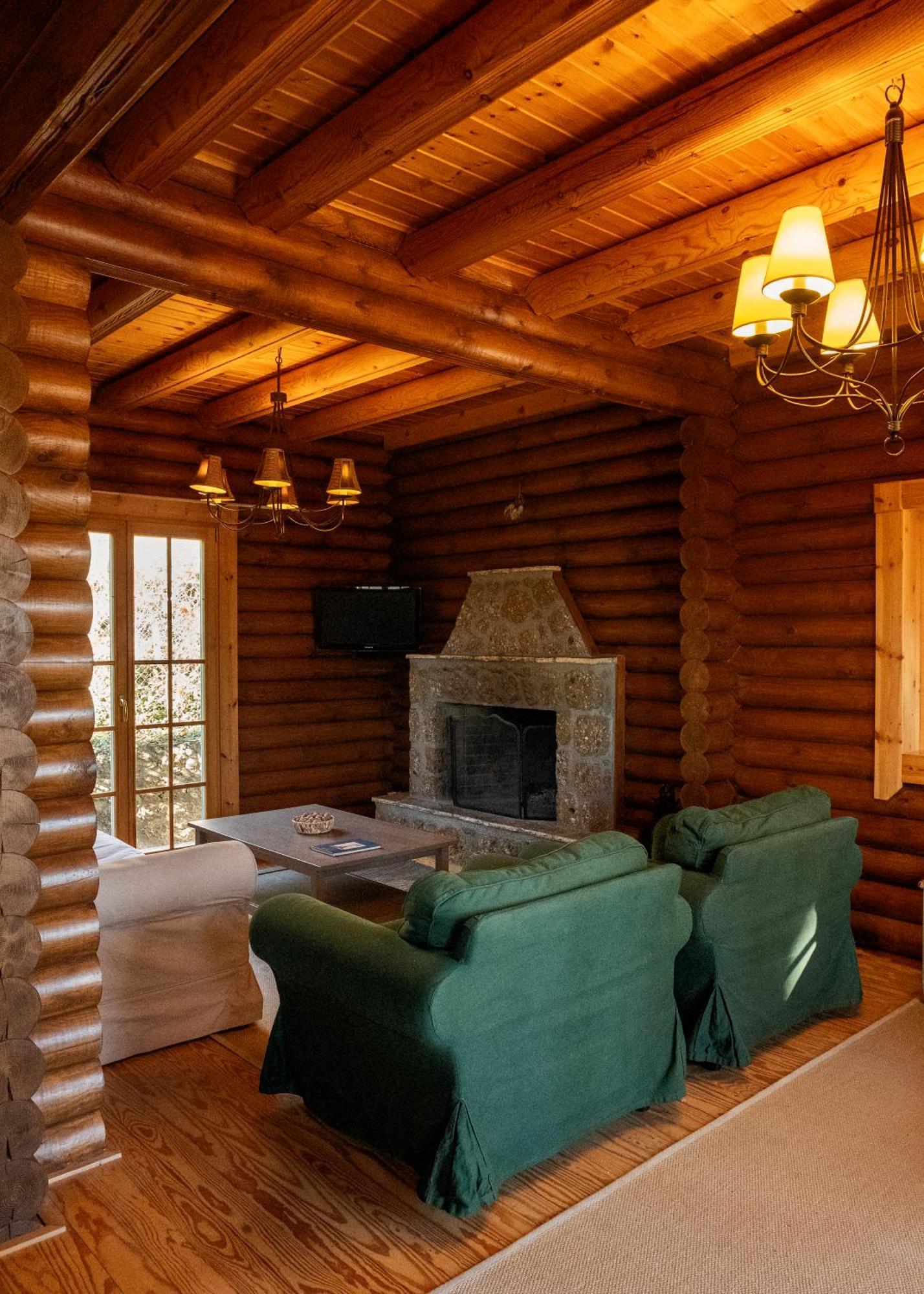 Paradise Chalet Ano Trikala Exteriör bild