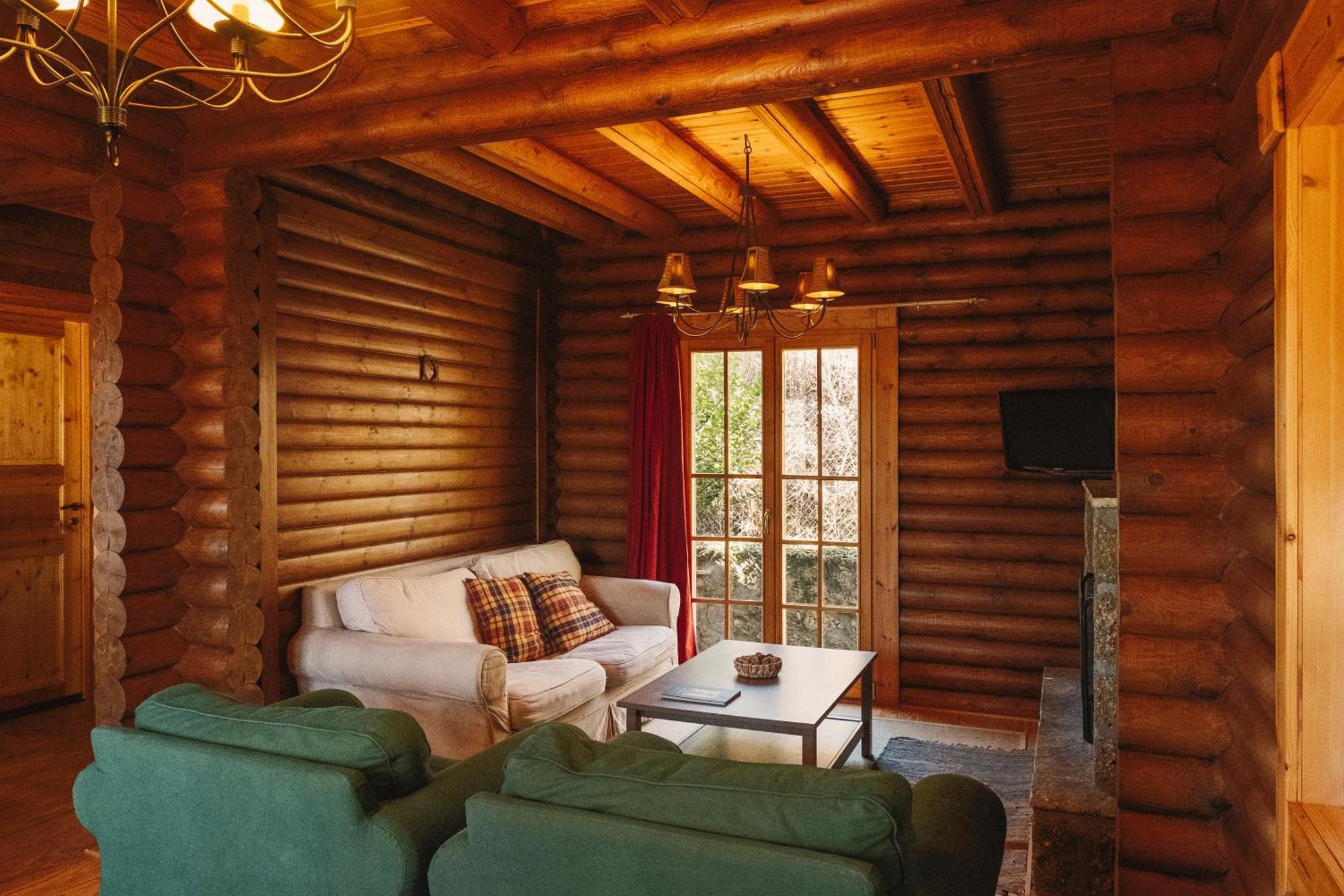 Paradise Chalet Ano Trikala Exteriör bild