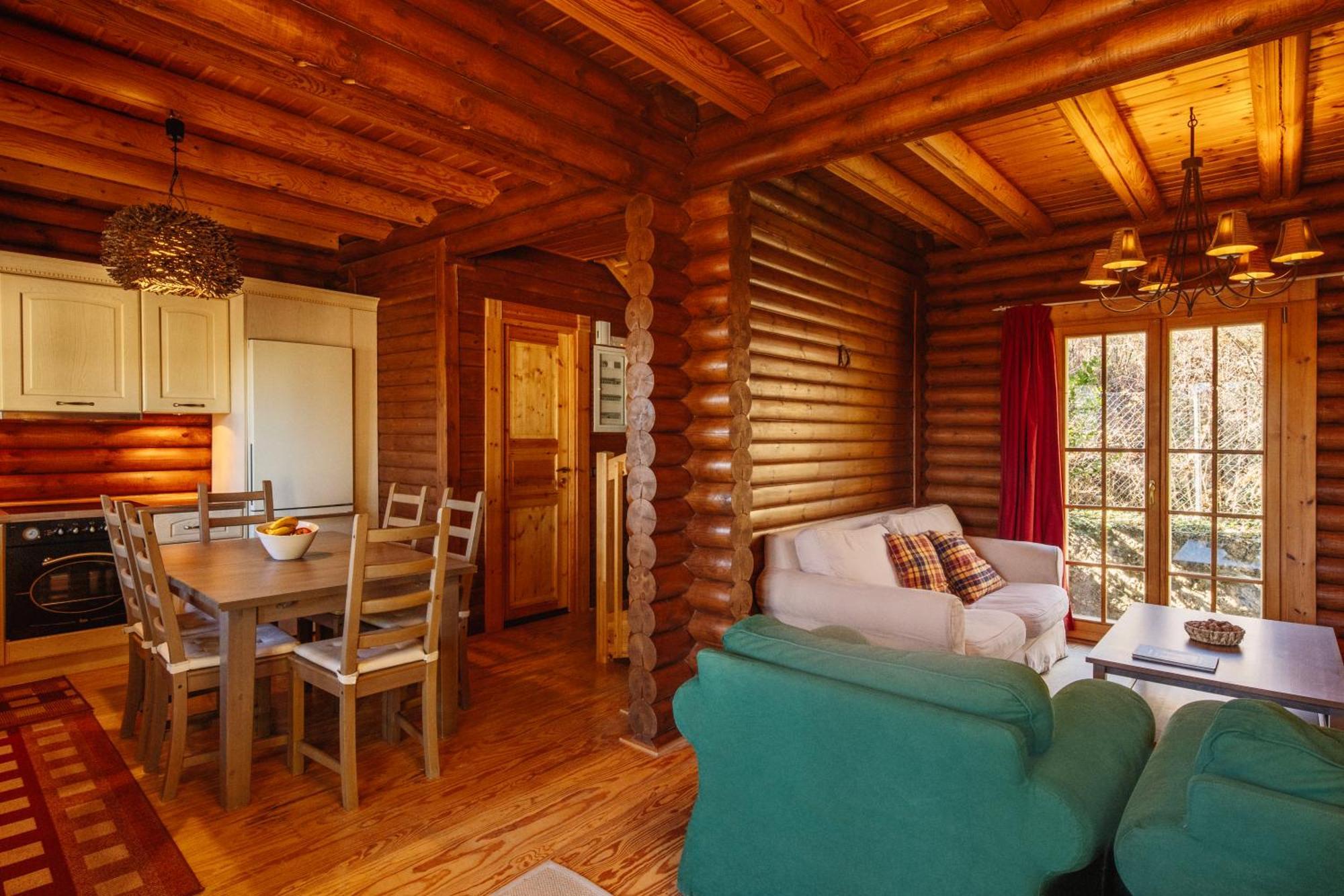 Paradise Chalet Ano Trikala Exteriör bild